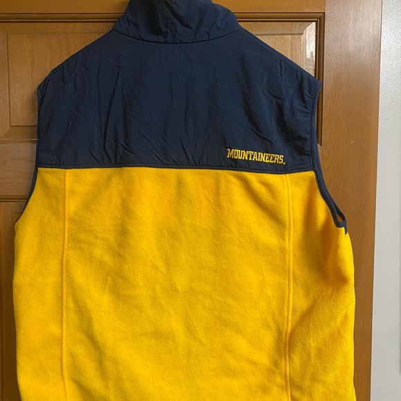 WVU Columbia Fleece Vest, brand new size XL - Picture 2 of 3